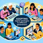 Cómo adaptar tu estrategia digital a diferentes generaciones